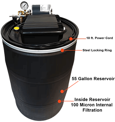 Automated mosquito system controller & tank