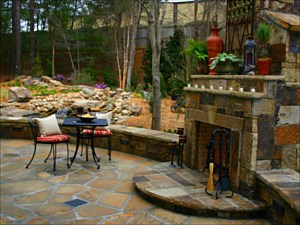 Outdoor Fireplace Roswell GA