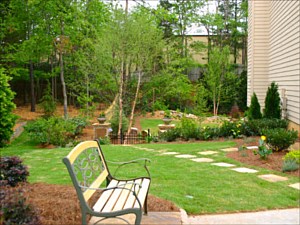 Landscape Yard Woodstock GA